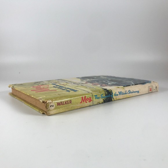 Meg The Secret of the Witch’s Stairway by Holly Beth Walker 1967 Whitman Vintage - Picture 3 of 8